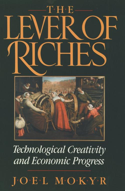 Cover of the book The Lever of Riches by Joel Mokyr, Oxford University Press