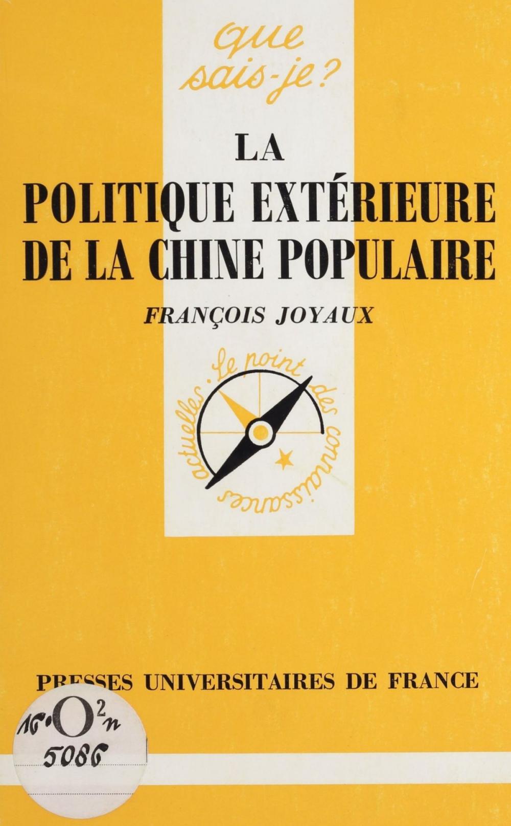 Big bigCover of La Politique extérieure de la Chine populaire