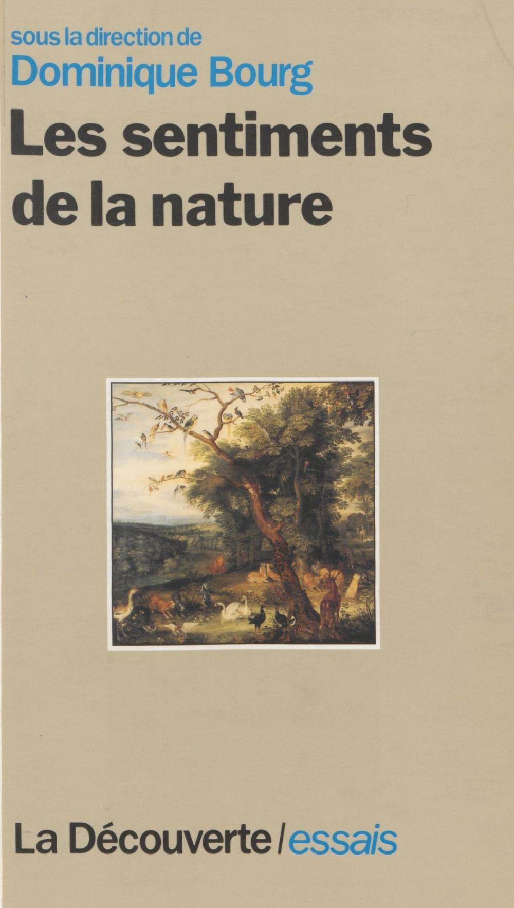 Big bigCover of Les Sentiments de la nature