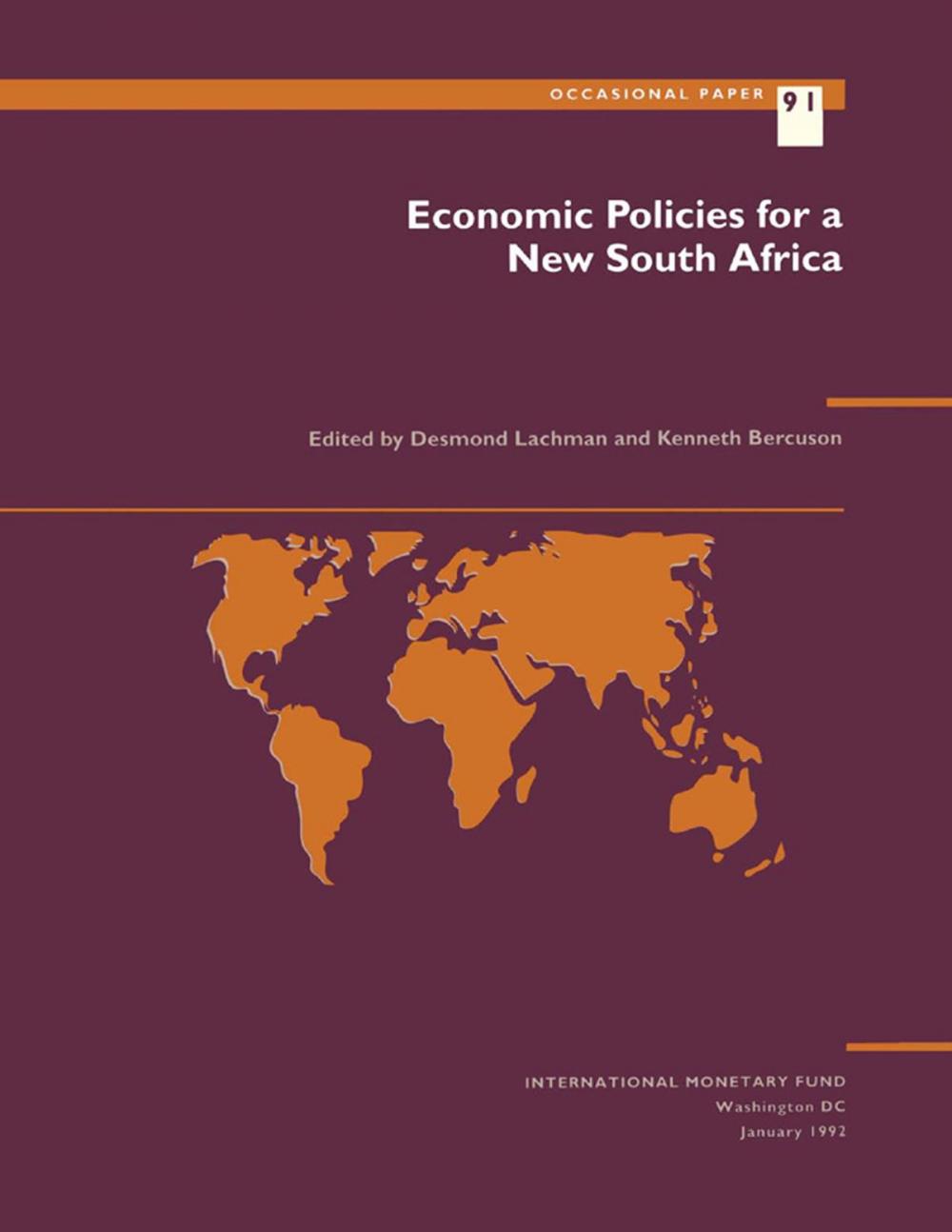 Big bigCover of Economic Policies for a New South Africa