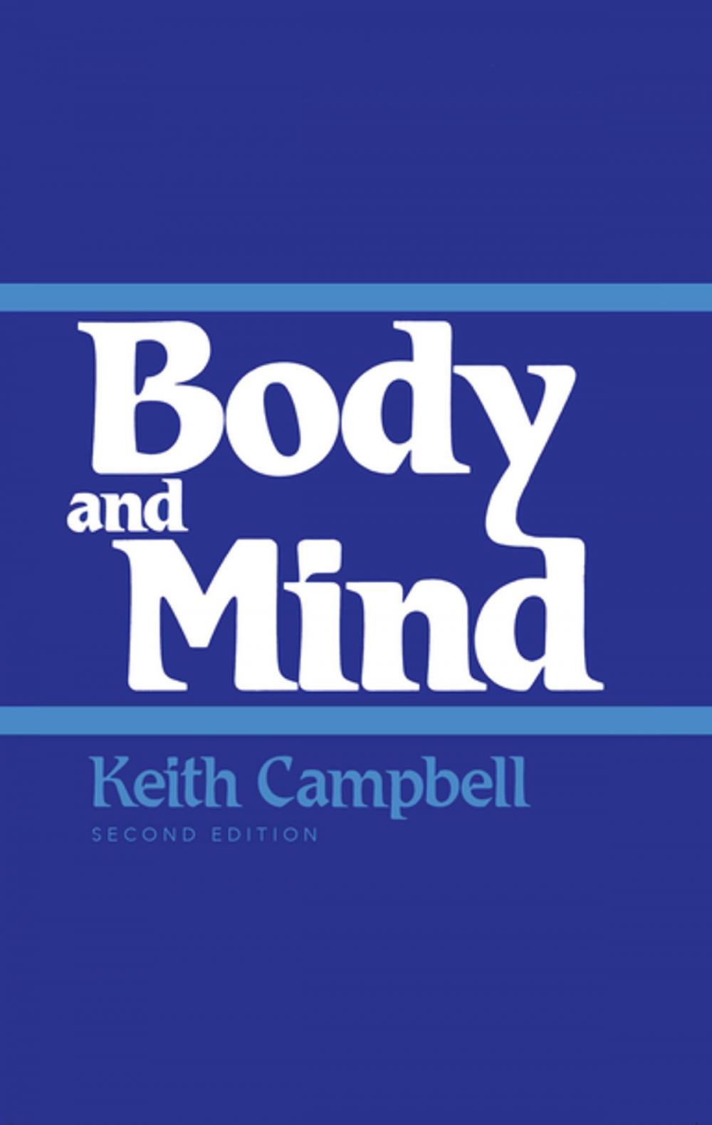 Big bigCover of Body and Mind