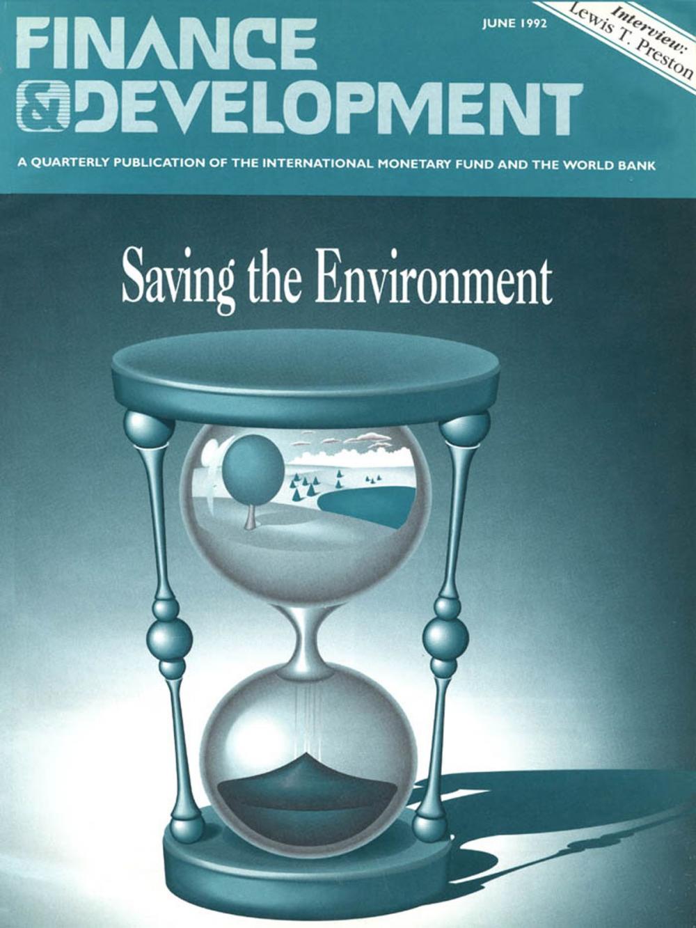 Big bigCover of Finance & Development, June 1992