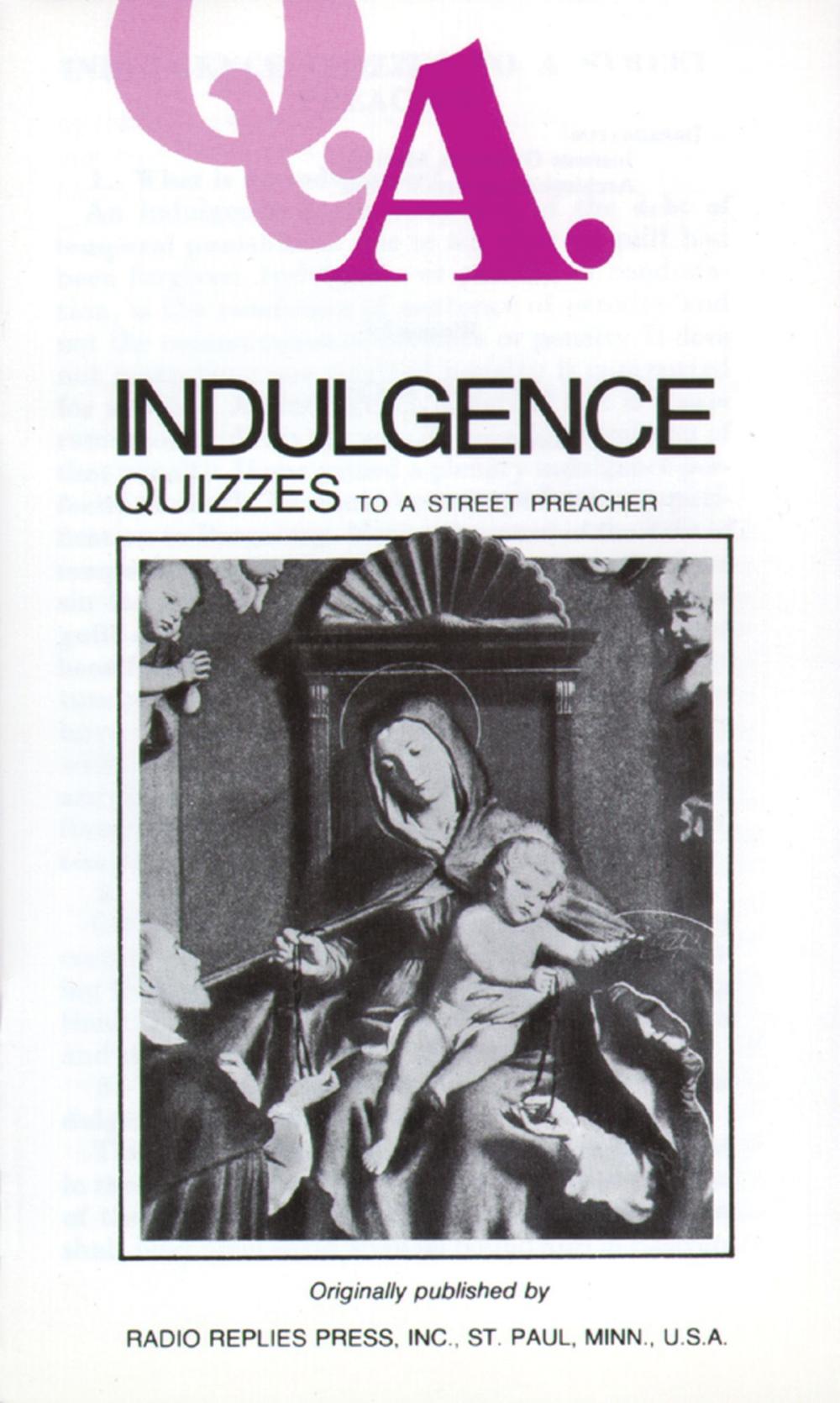 Big bigCover of Indulgence Quizzes