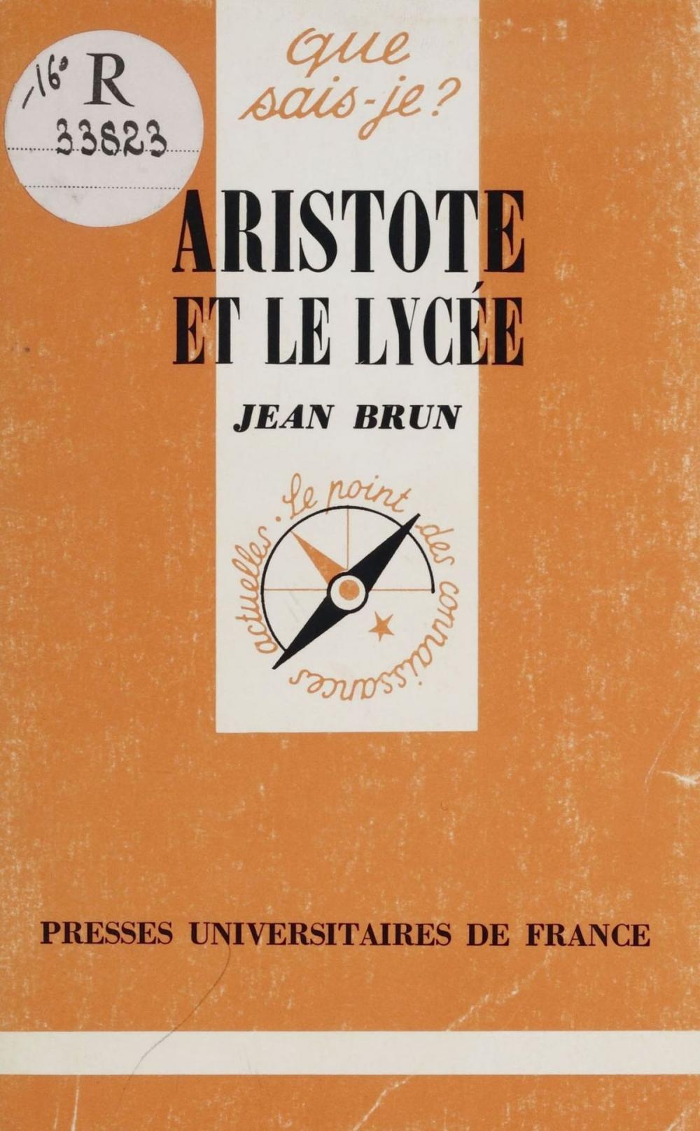 Big bigCover of Aristote et le Lycée