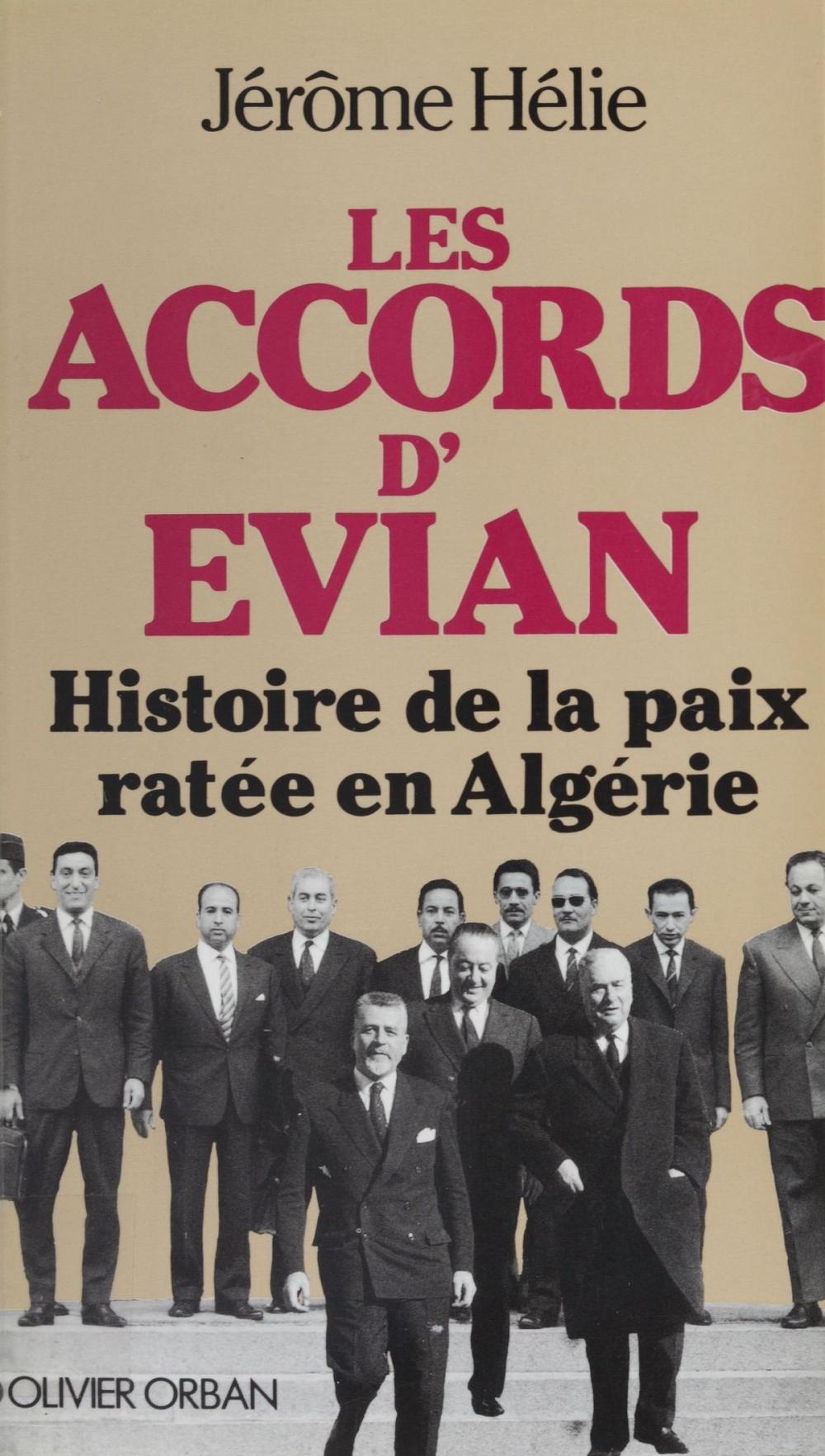 Big bigCover of Les Accords d'Évian