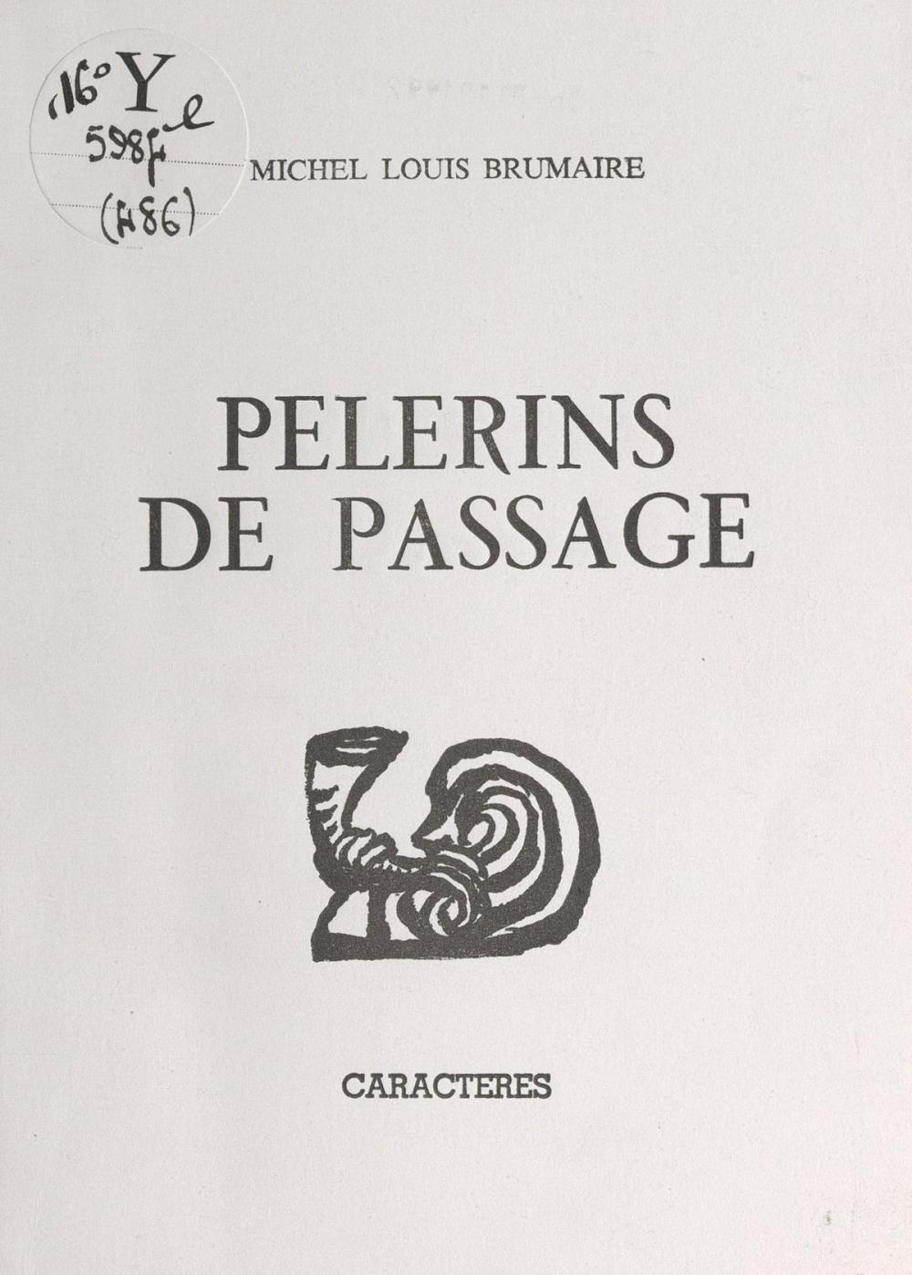 Big bigCover of Pèlerins de passage