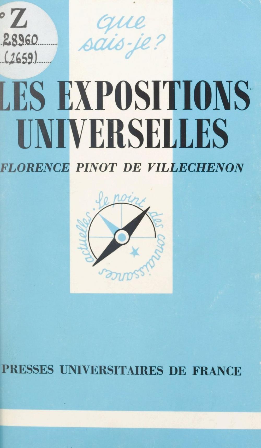 Big bigCover of Les expositions universelles