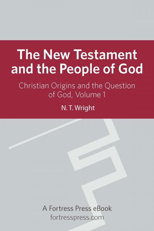 Cover of the book New Testament People God V1 by N. T. Wright, Fortress Press