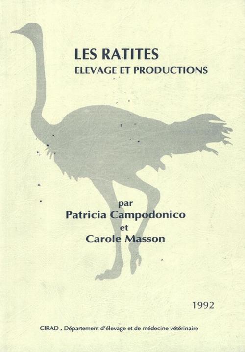 Cover of the book Les ratites by Carole Masson, Patricia Campodonico, Quae