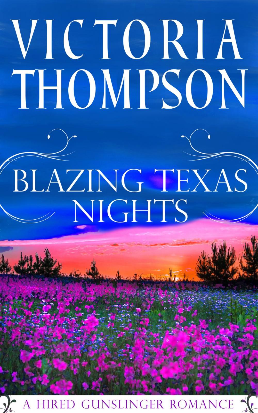 Big bigCover of Blazing Texas Nights