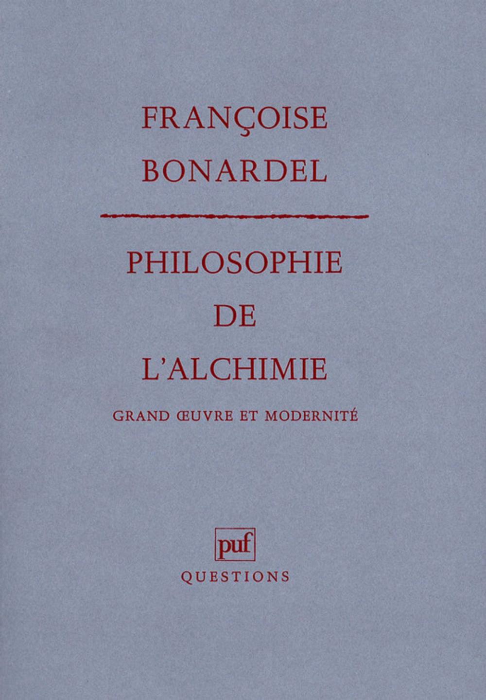 Big bigCover of Philosophie de l'alchimie