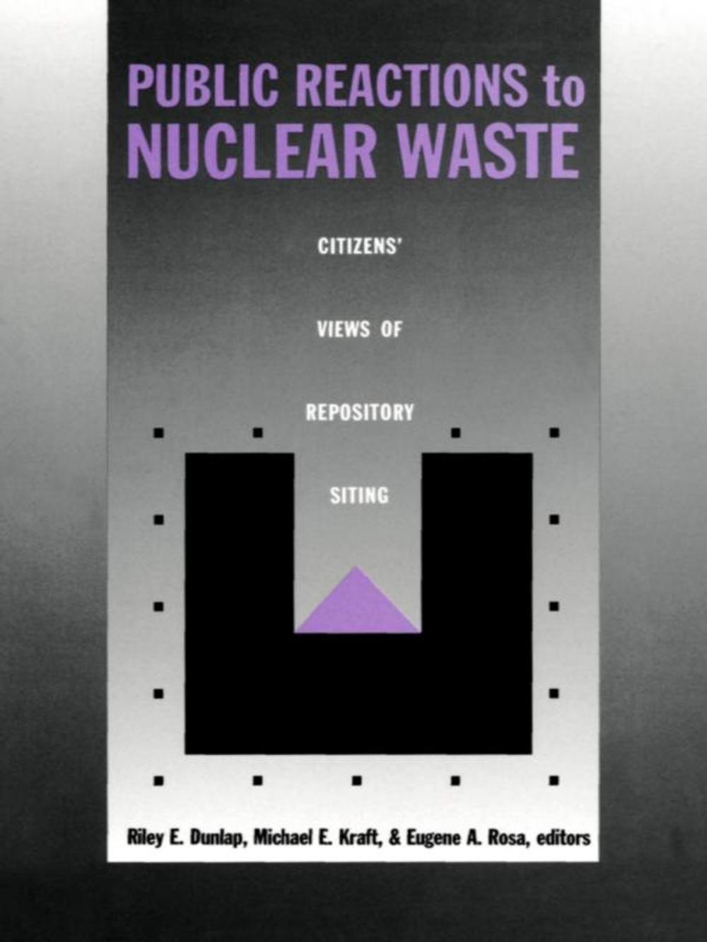Big bigCover of Public Reactions to Nuclear Waste