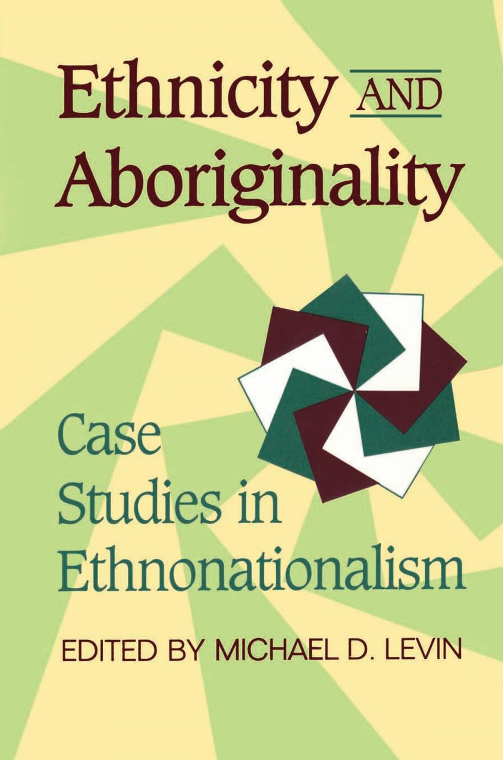 Big bigCover of Ethnicity and Aboriginality