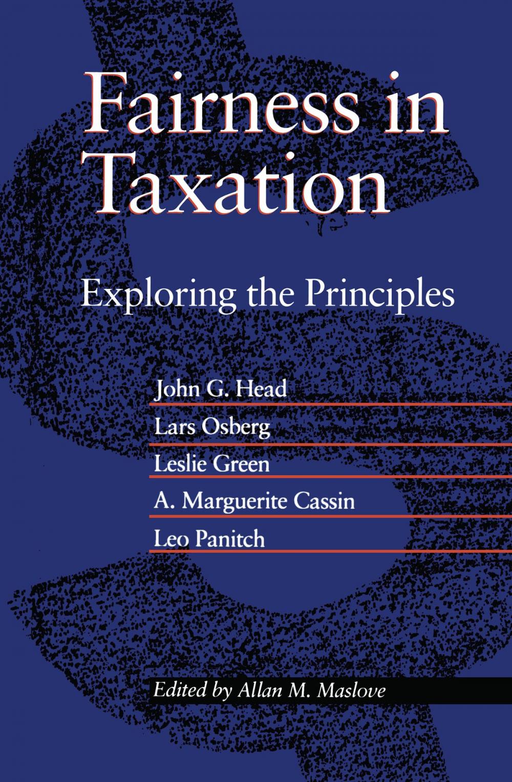 Big bigCover of Fairness in Taxation