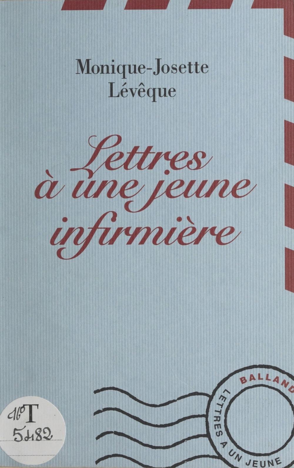 Big bigCover of Lettres à une jeune infirmière