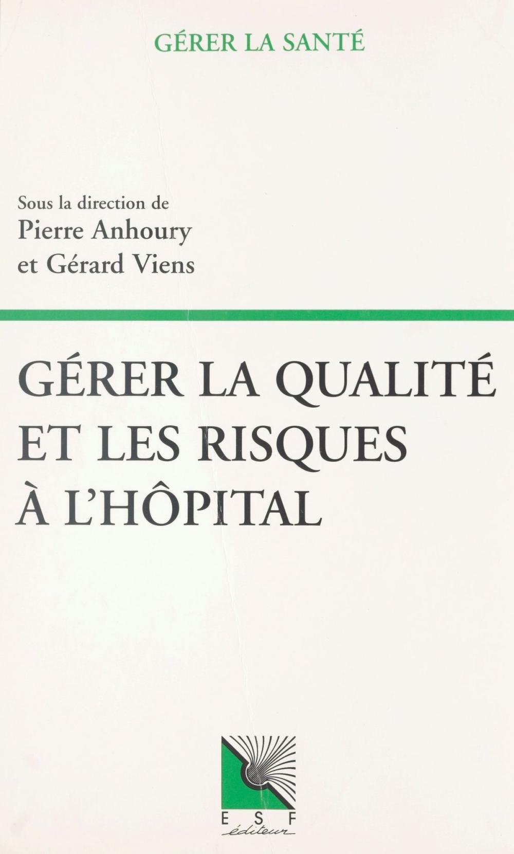 Big bigCover of Gérer la qualité et les risques à l'hôpital