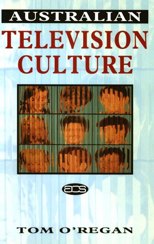 Cover of the book Australian Television Culture by Tom O'Regan, Allen & Unwin