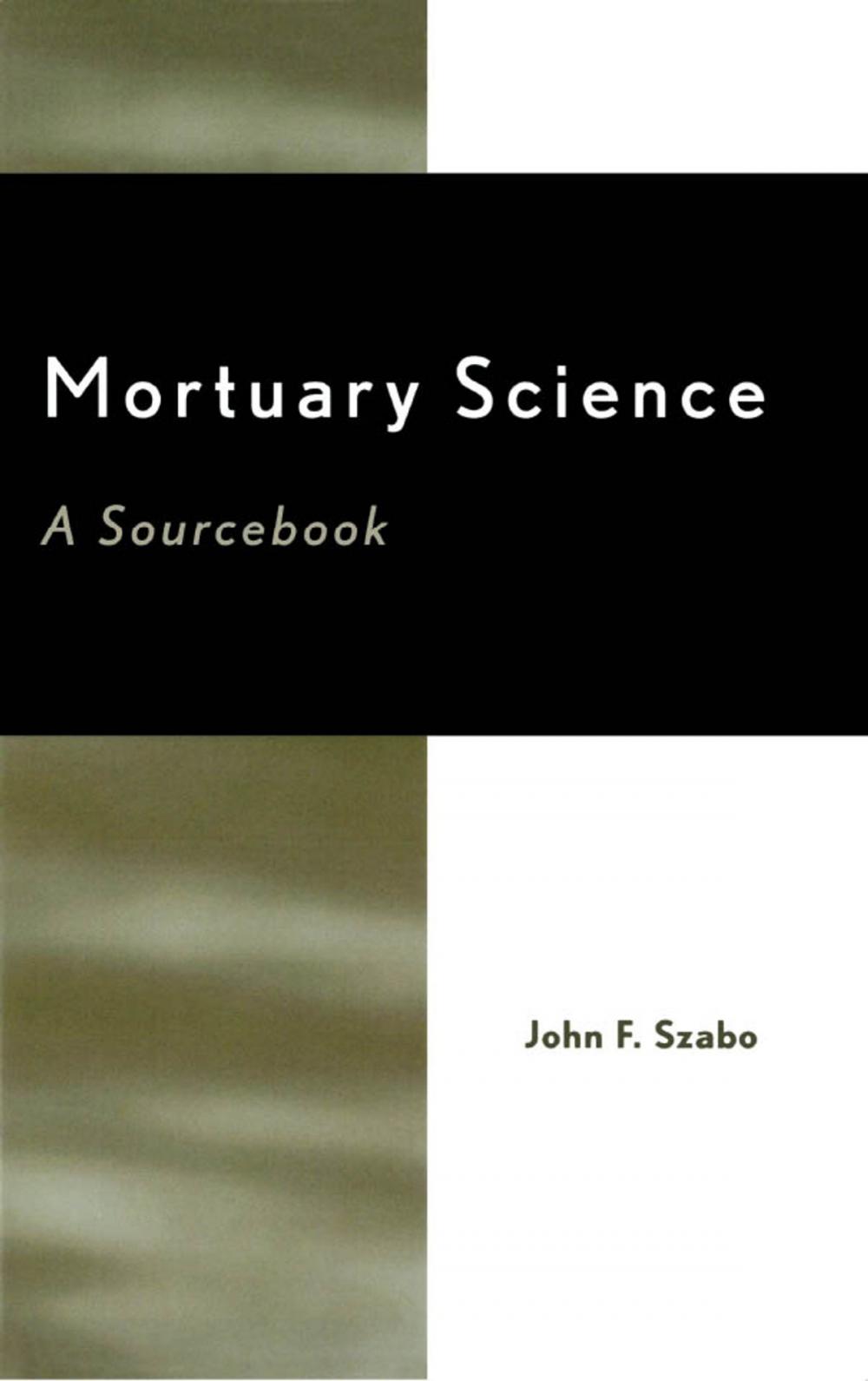 Big bigCover of Mortuary Science