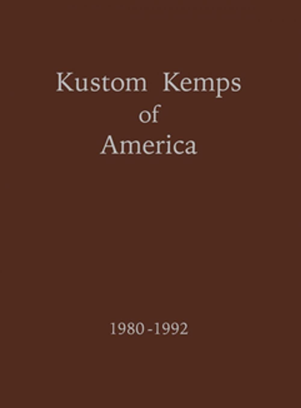 Big bigCover of Kustom Kemps of America