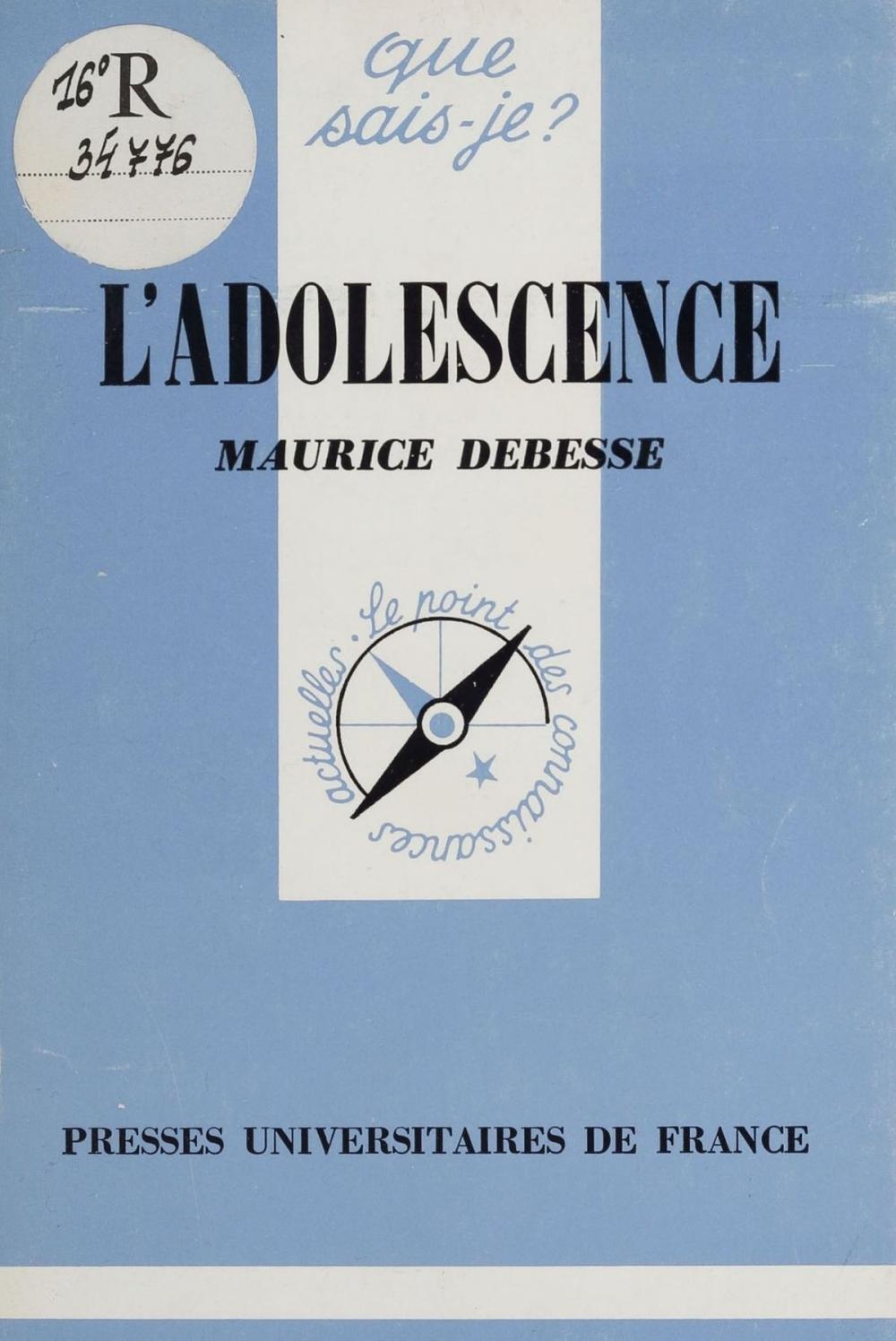 Big bigCover of L'Adolescence