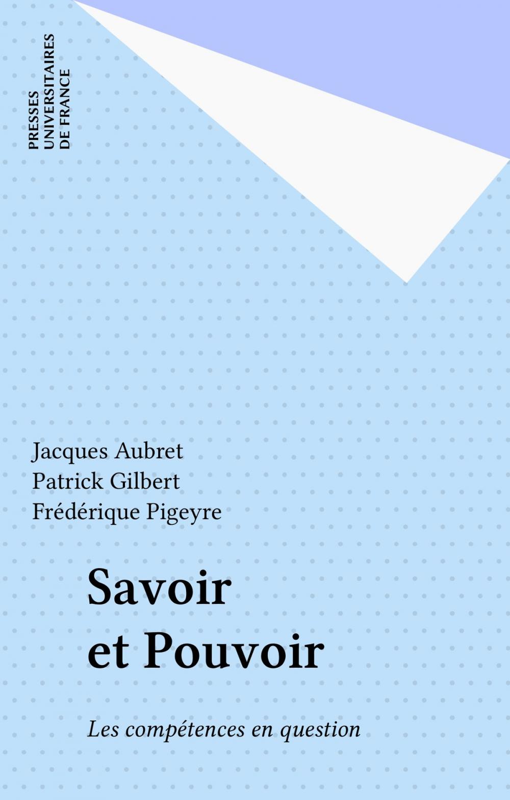 Big bigCover of Savoir et Pouvoir