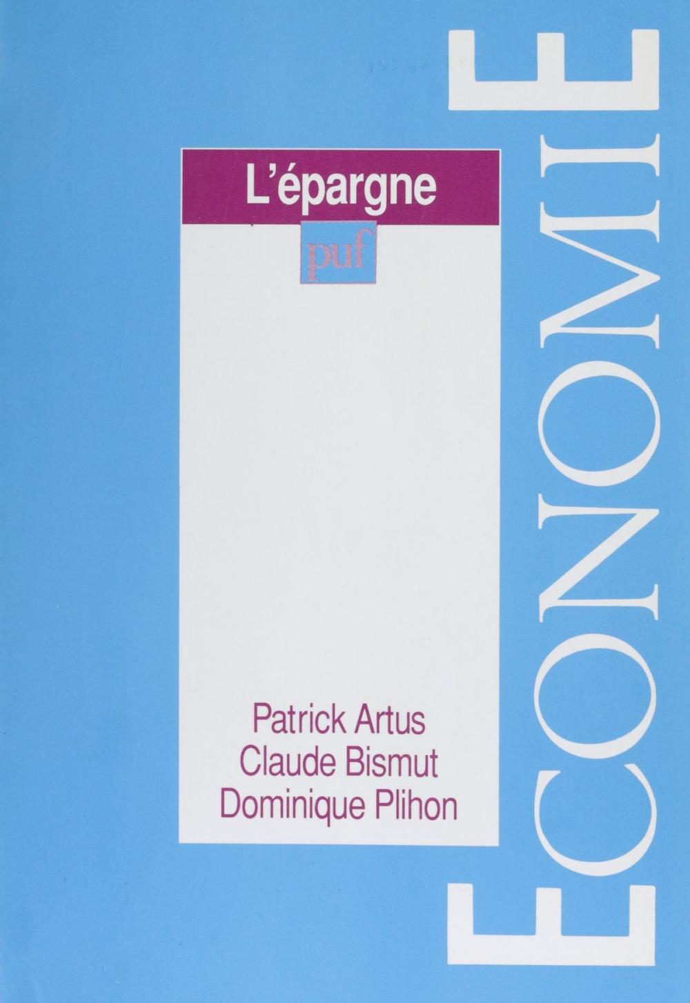 Big bigCover of L'Épargne