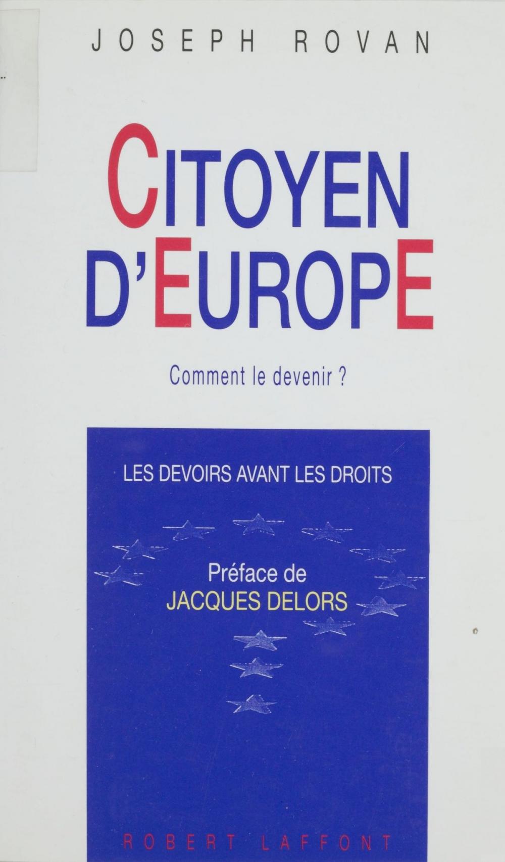 Big bigCover of Citoyen d'Europe : comment le devenir ?