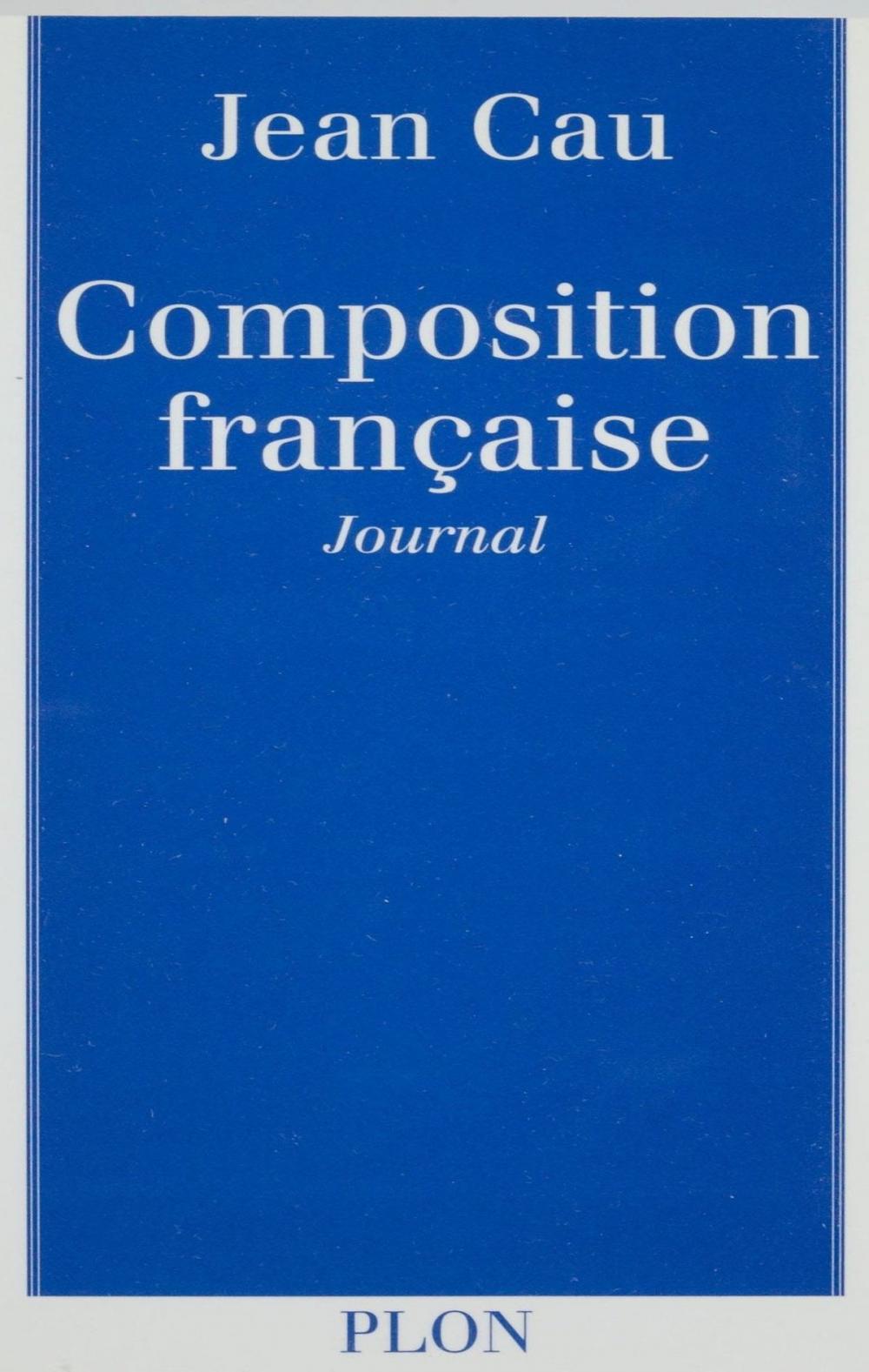 Big bigCover of Composition française