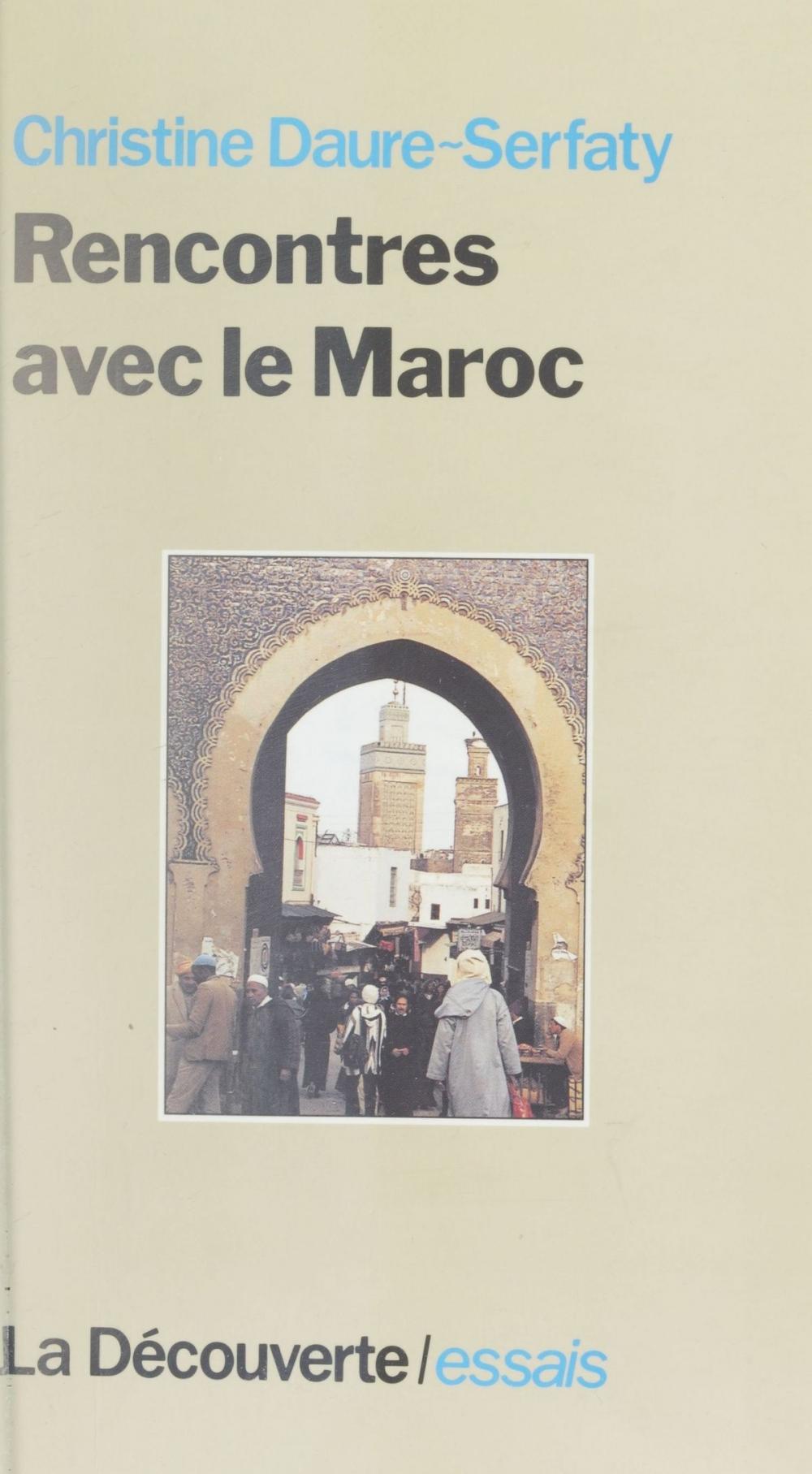 Big bigCover of Rencontres avec le Maroc