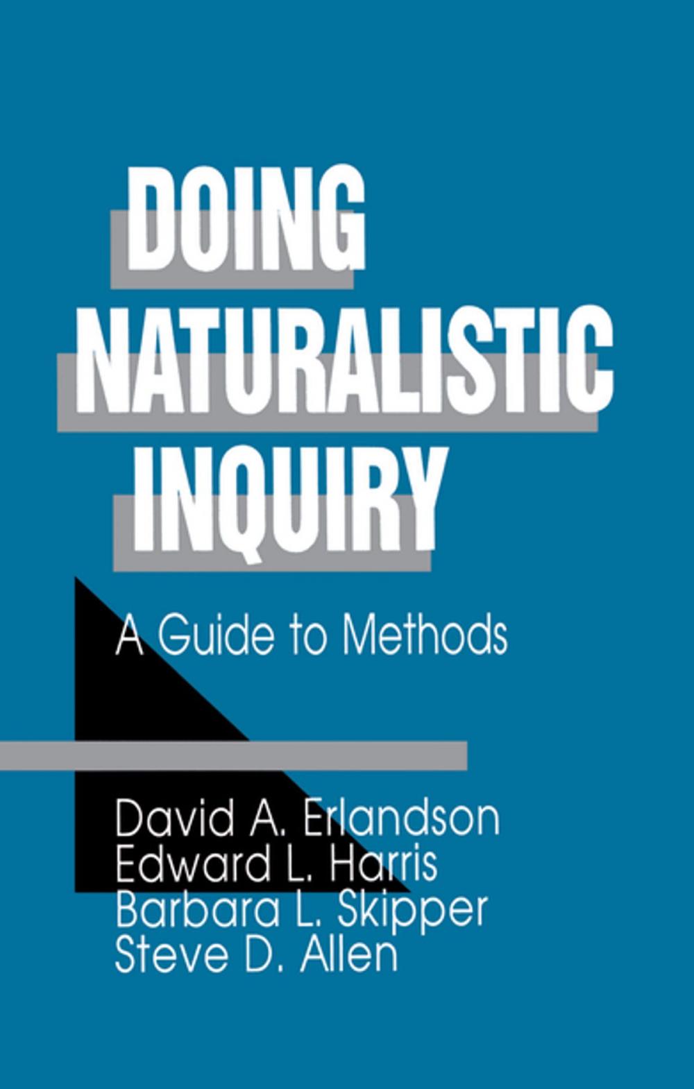 Big bigCover of Doing Naturalistic Inquiry