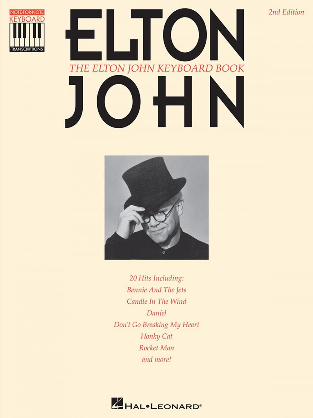 Big bigCover of The Elton John Keyboard Book (Songbook)