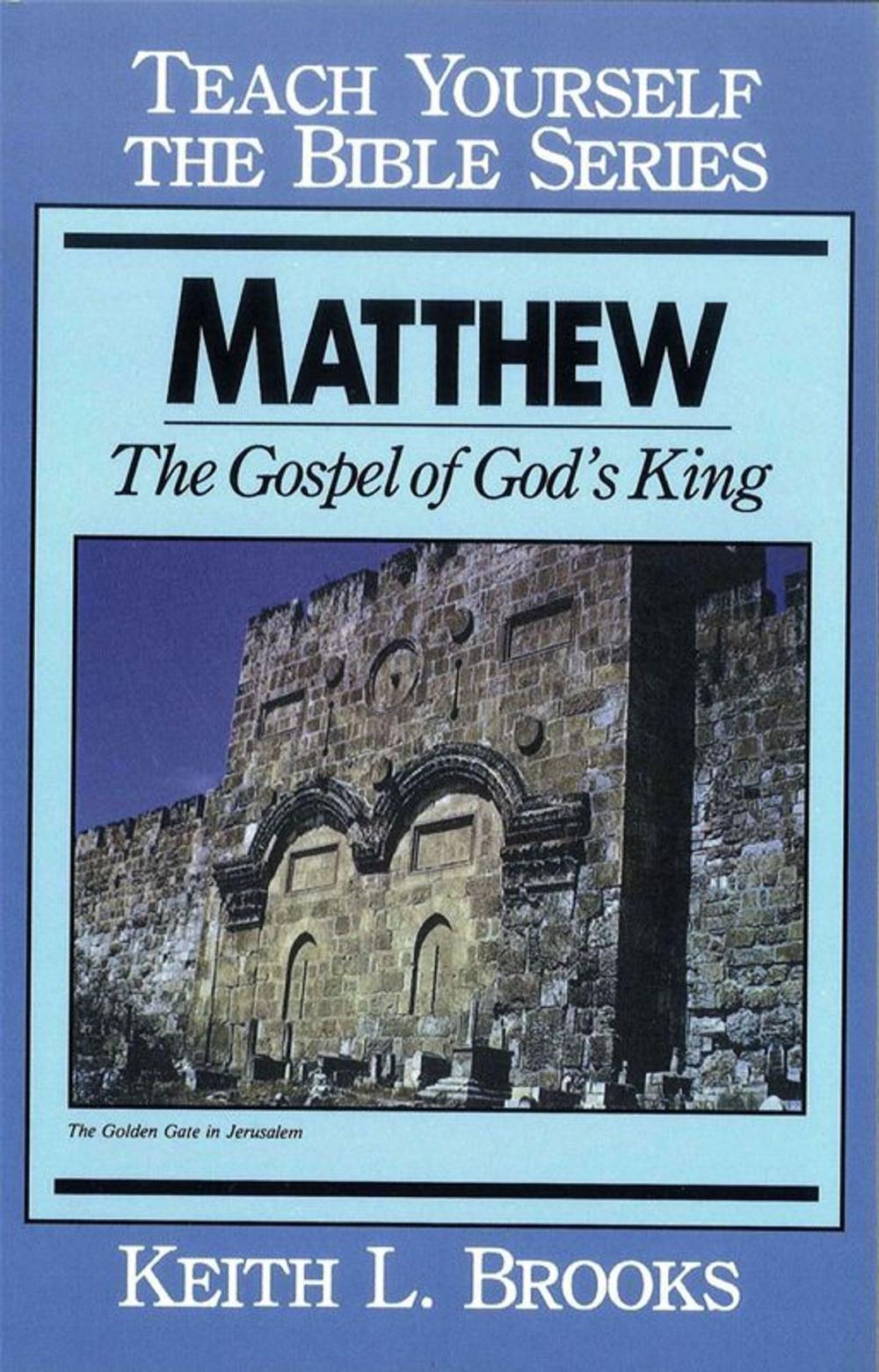 Big bigCover of Matthew- Teach Yourself the Bible Series