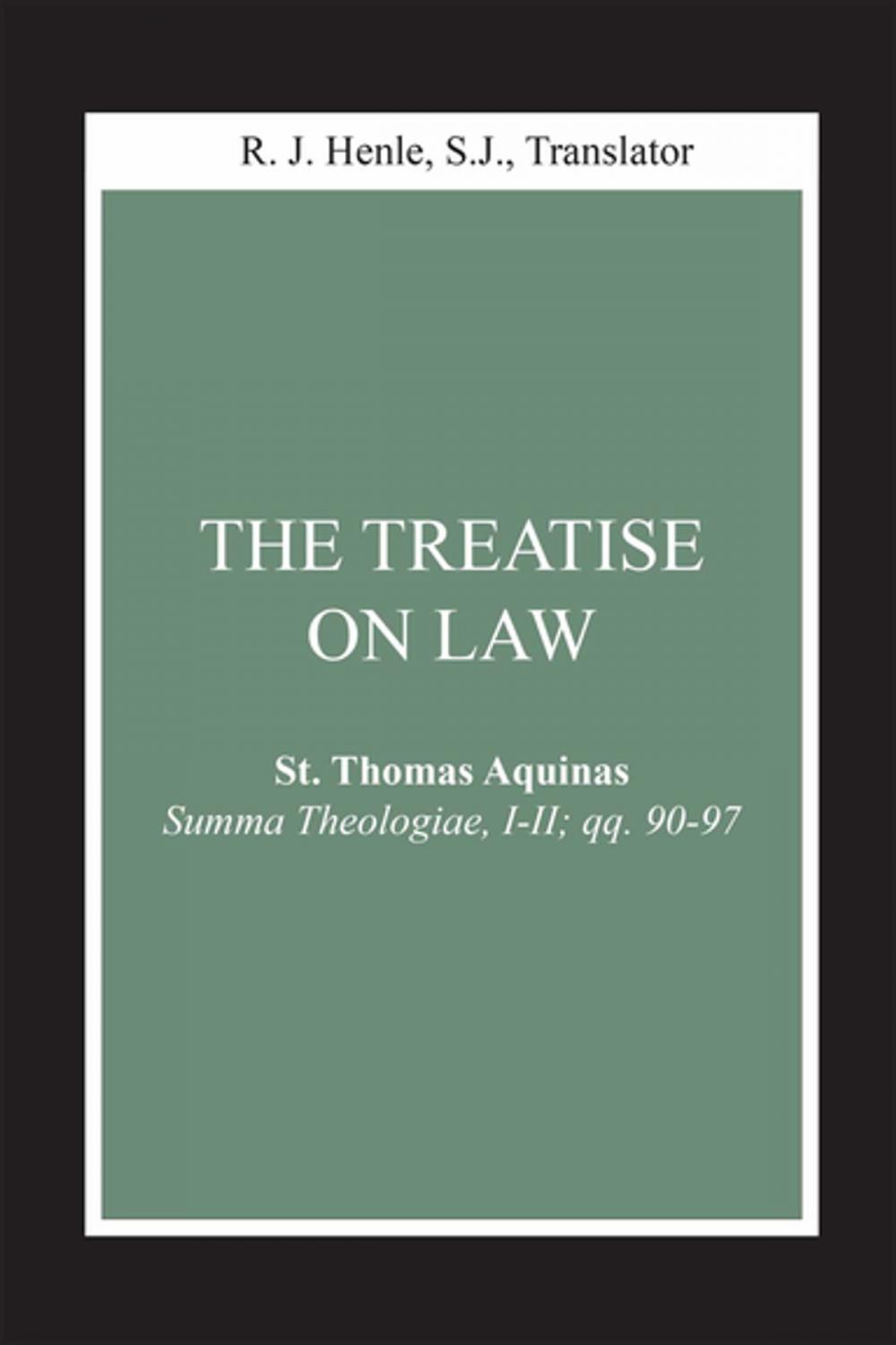 Big bigCover of Treatise on Law, The