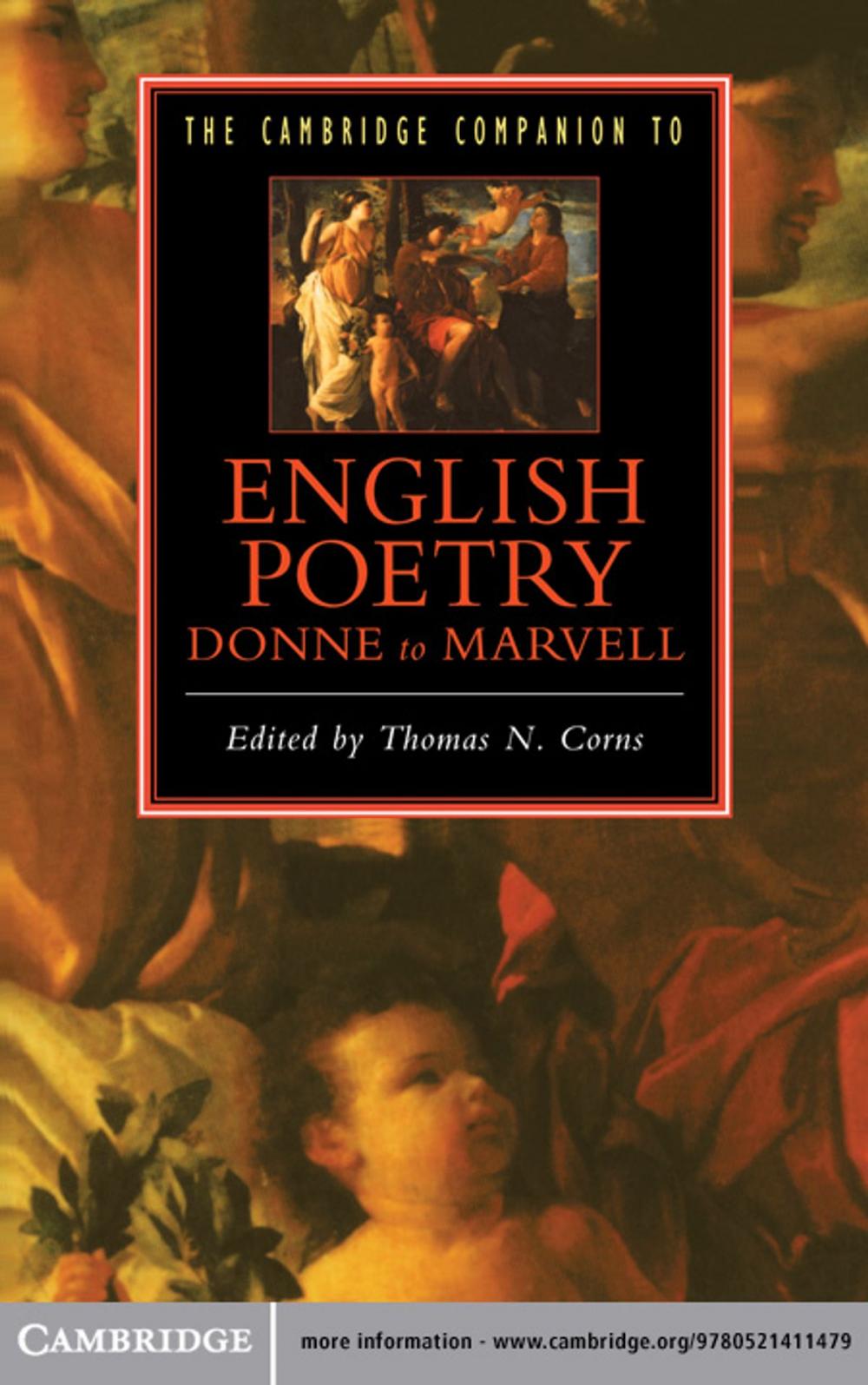 Big bigCover of The Cambridge Companion to English Poetry, Donne to Marvell
