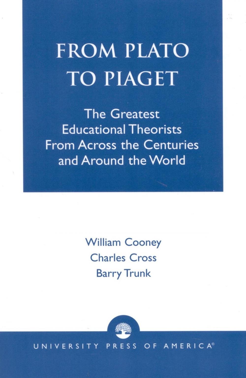 Big bigCover of From Plato To Piaget