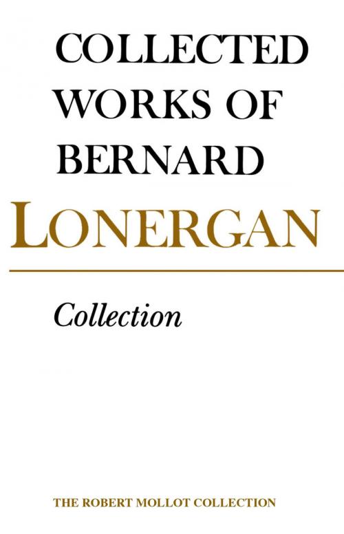 Cover of the book Collection by Bernard Lonergan, University of Toronto Press, Scholarly Publishing Division
