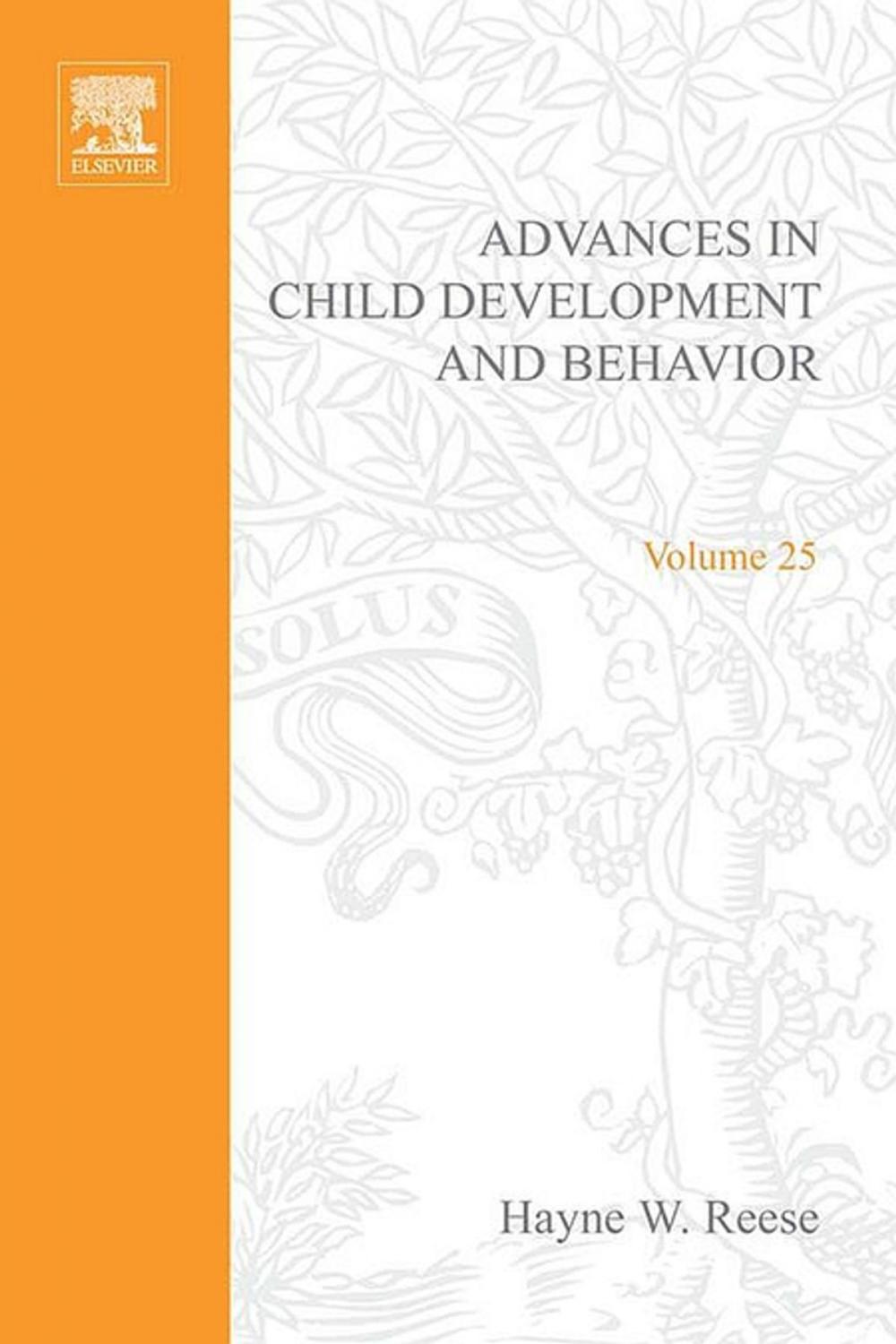 Big bigCover of Advances in Child Development and Behavior