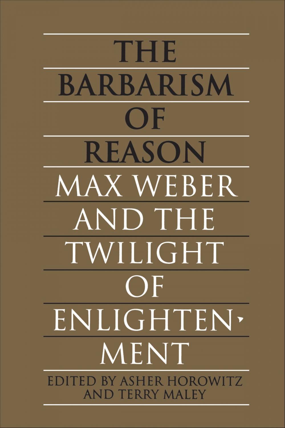 Big bigCover of The Barbarism of Reason