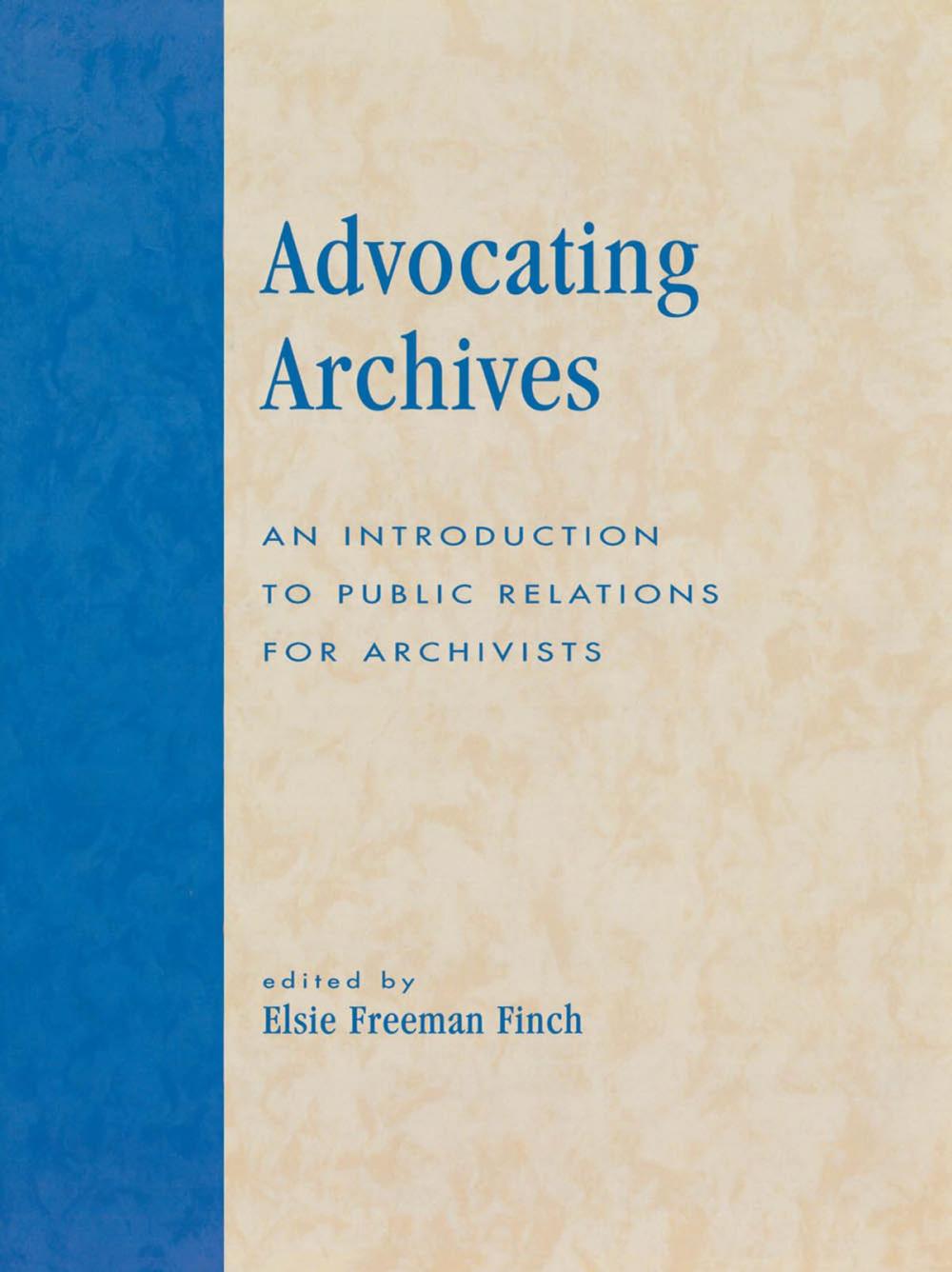 Big bigCover of Advocating Archives