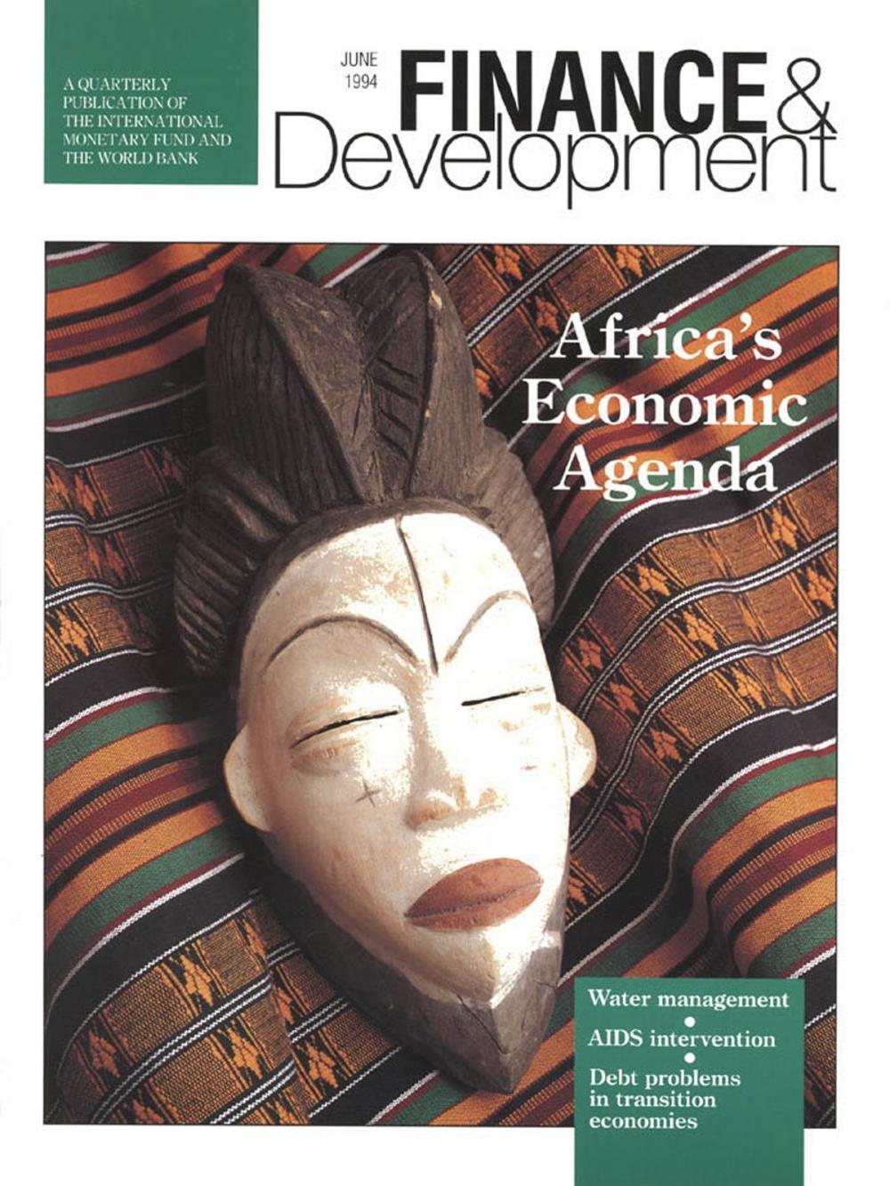 Big bigCover of Finance & Development, June 1994