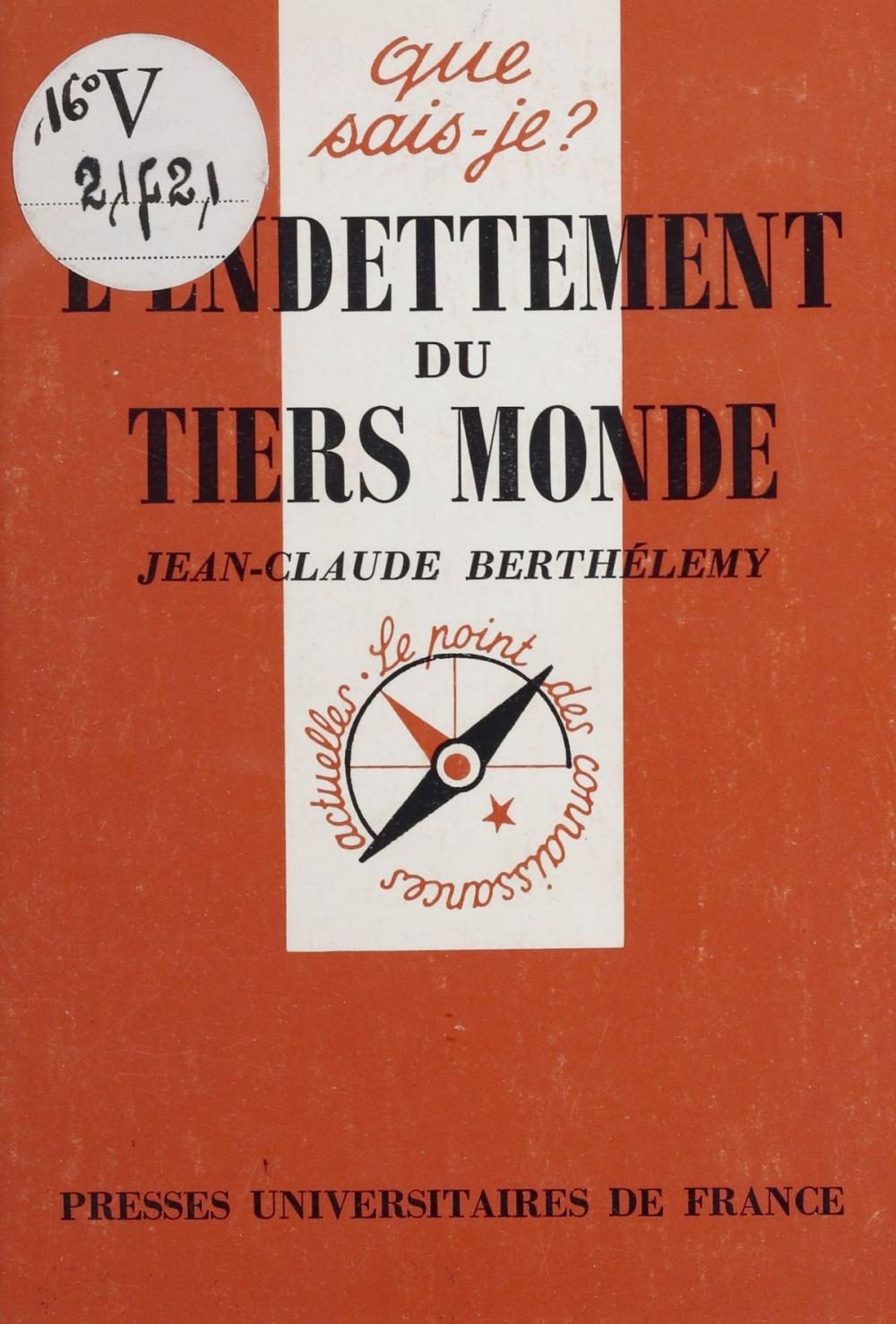 Big bigCover of L'Endettement du tiers-monde