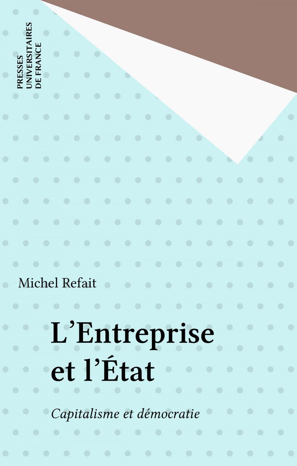 Big bigCover of L'Entreprise et l'État