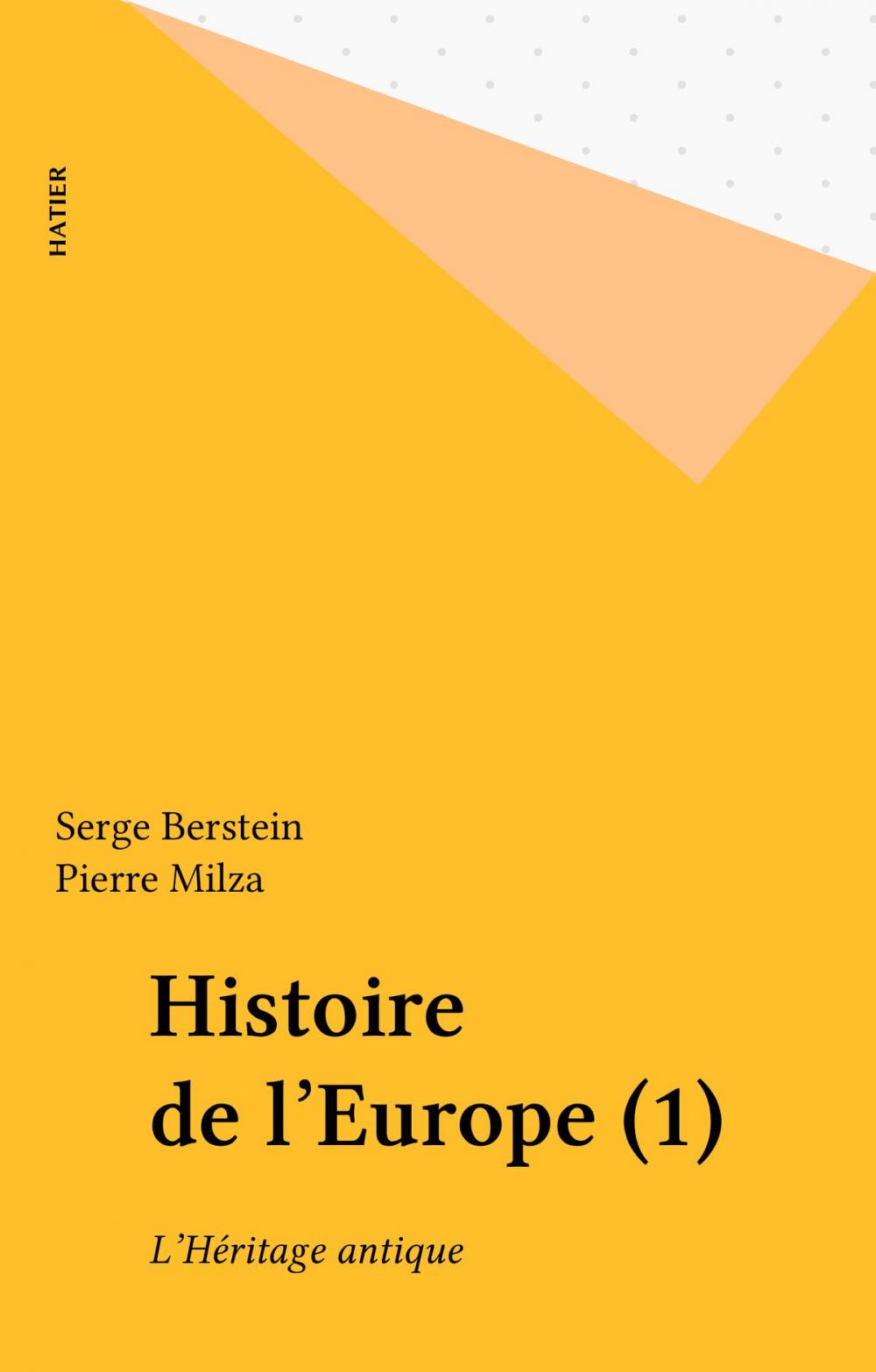 Big bigCover of Histoire de l'Europe (1)