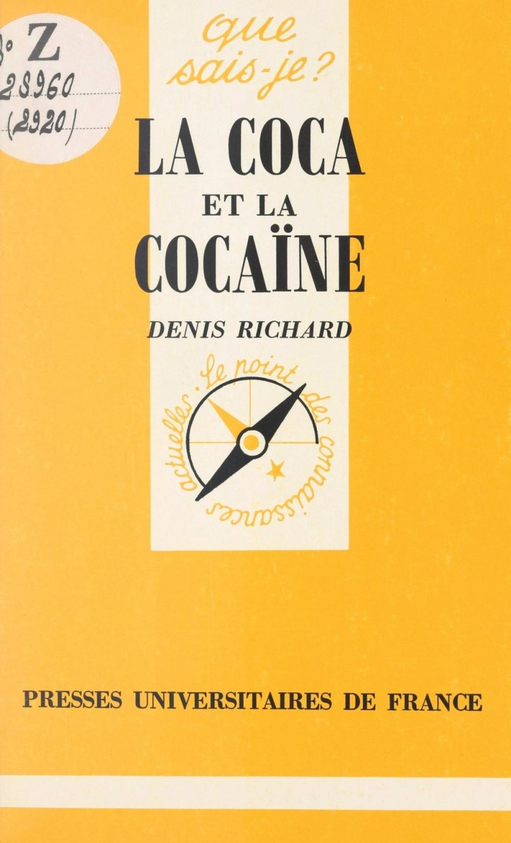 Big bigCover of La coca et la cocaïne