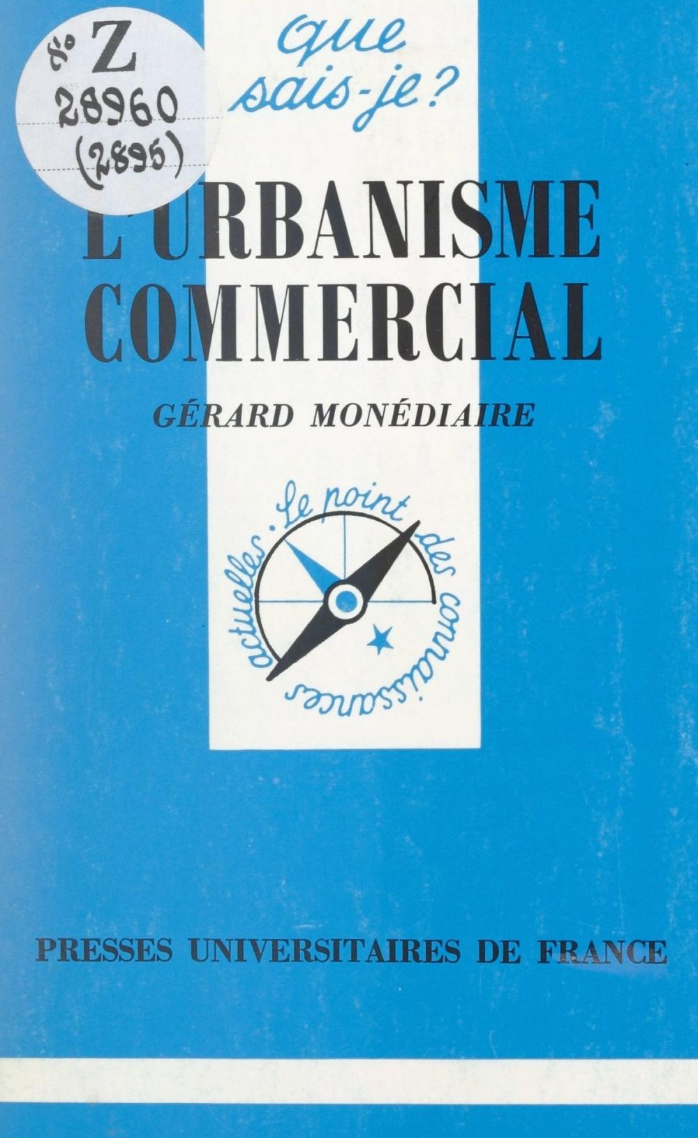 Big bigCover of L'urbanisme commercial