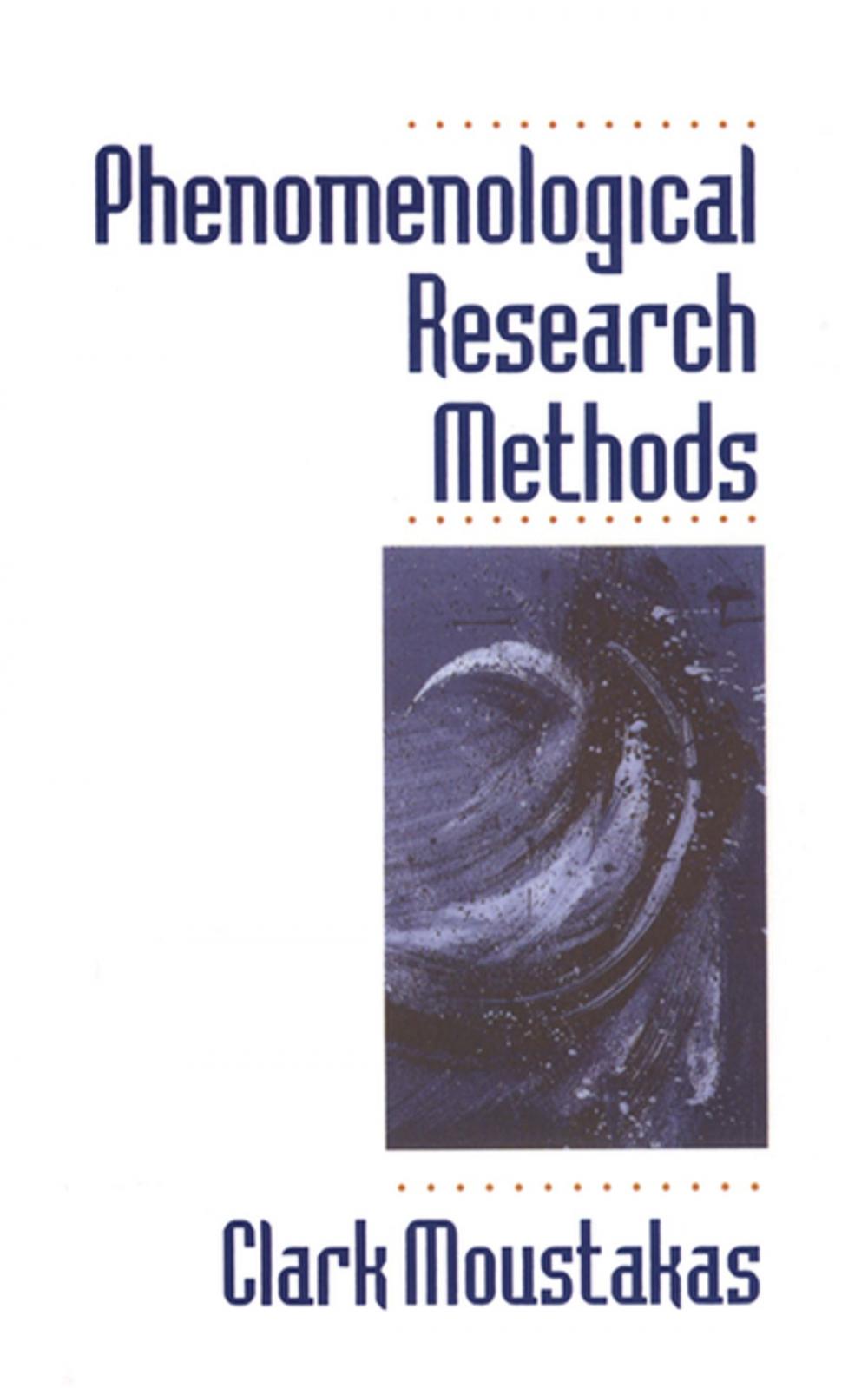 Big bigCover of Phenomenological Research Methods