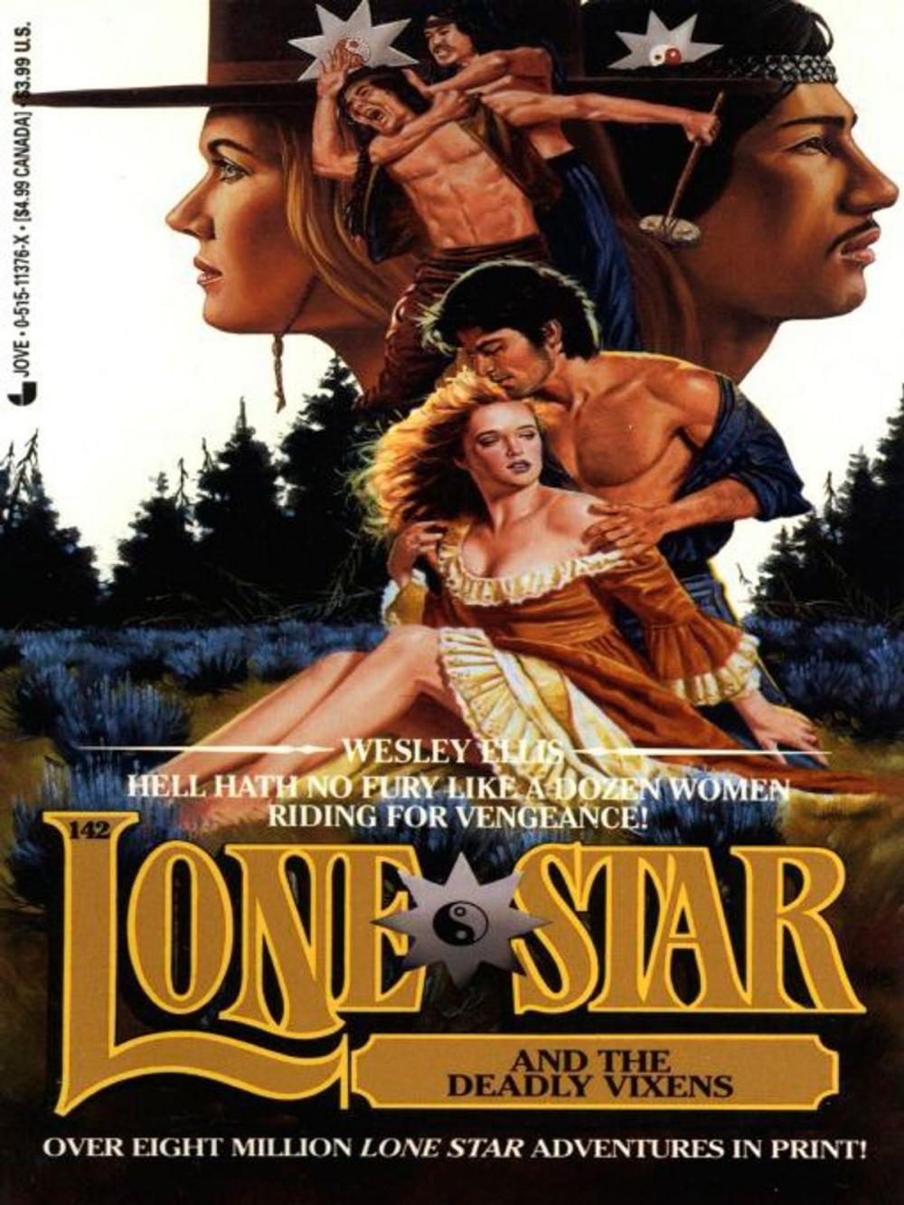 Big bigCover of Lone Star 142: Lone Star and the Deadly Vixens