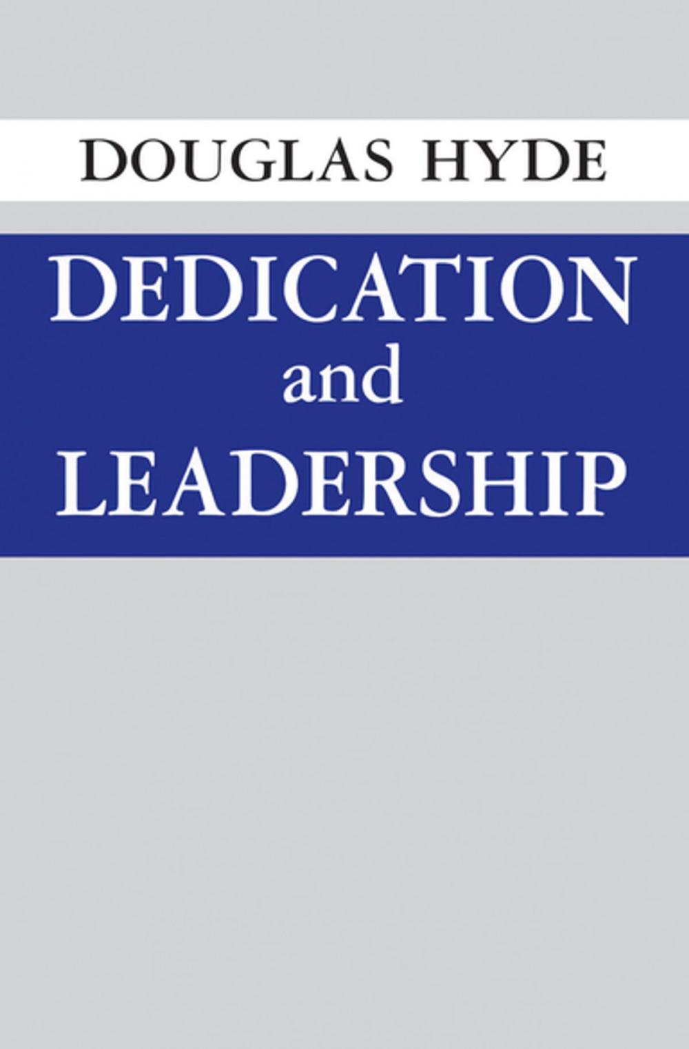 Big bigCover of Dedication and Leadership