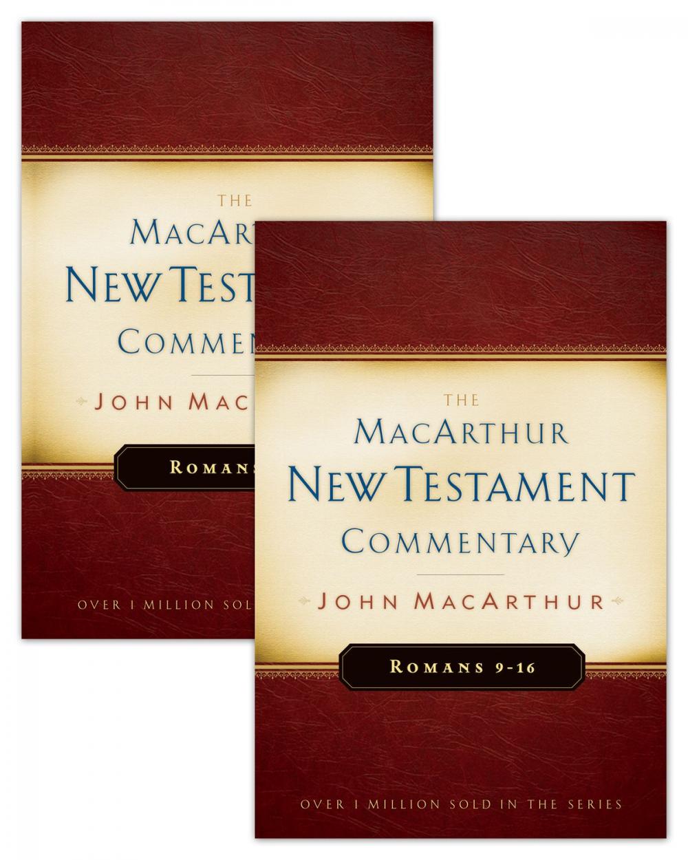 Big bigCover of Romans 1-16 MacArthur New Testament Commentary Two Volume Set