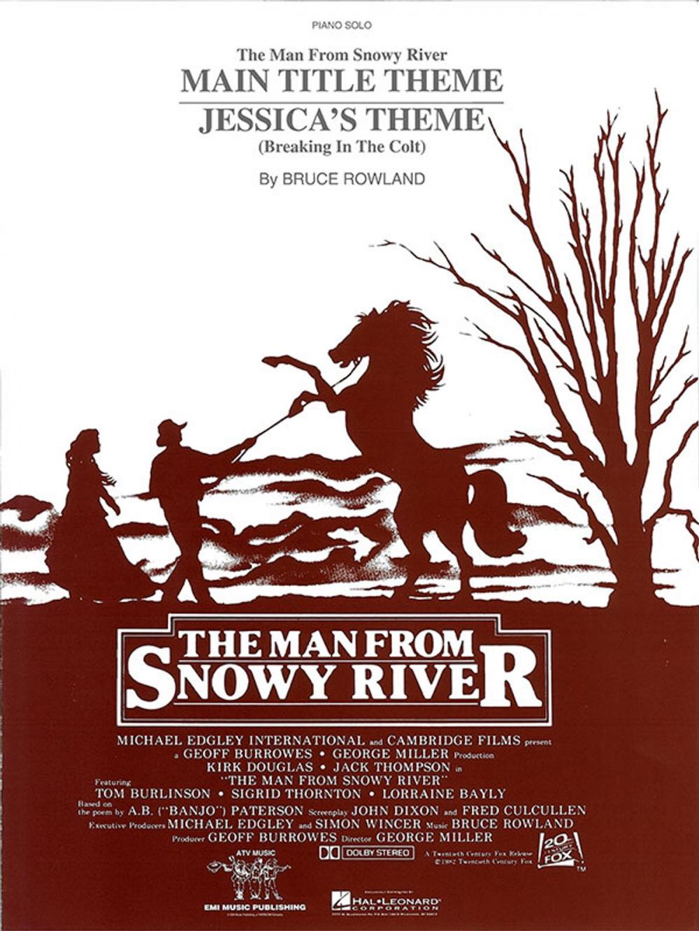 Big bigCover of The Man From Snowy River/Jessica's Theme Sheet Music